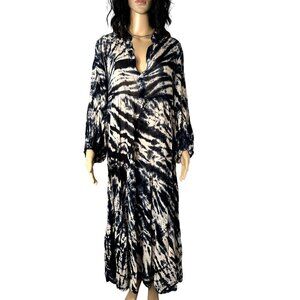 Young Fabulous & Broke Tallia Tie Dye Maxi Dress Size Small